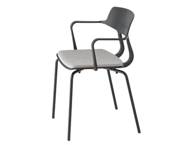 SNAP 1101N - Polypropylene chair with integrated cushion _ Et al.